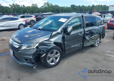 2019 Honda Odyssey Ex from USA, damaged, VIN 5FNRL6H54KB043116